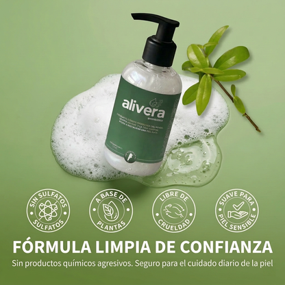 Jabón antimicótico Alivera® Anti Tiña Inguinal - Formula natural antifúngica.